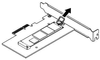 LENOVO ThinkStation P330U - Disque SSD m.2 dans la carte pcie du disque SSD m.2 - 1