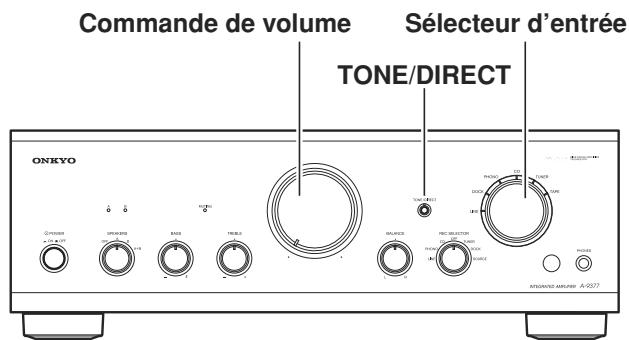 ONKYO A-9377B - Ecouter différentes sources - 1