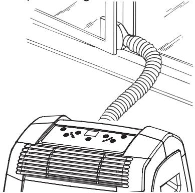 DELONGHI PAC 120 ECO - Fenêtre à deux volets - 1