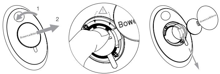 BOWERS & WILKINS Zeppelin Air - Mise sous et hors tension - 2