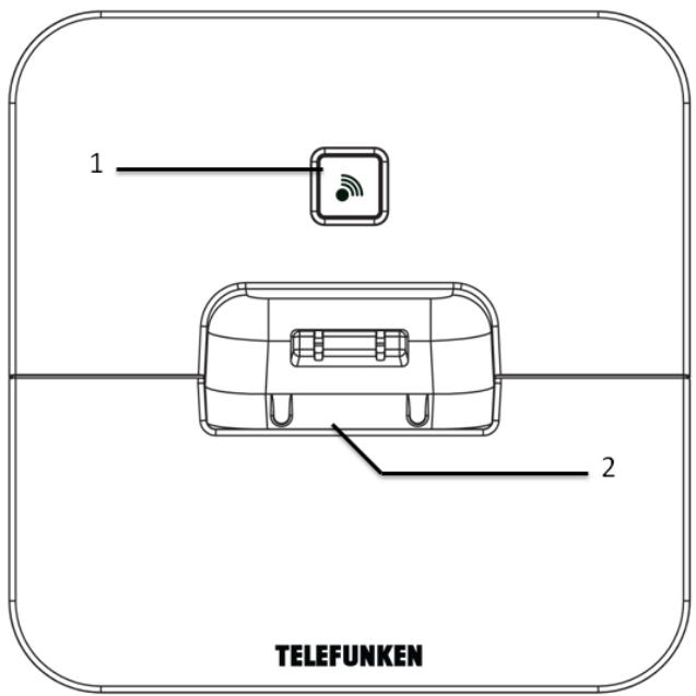 TELEFUNKEN CiTY TB302 - La base (version sans répondeur TB301-TB302) - 1