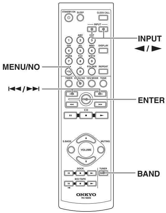 ONKYO CS525S - Recherche automatique de stations FM (auto preset) - 1