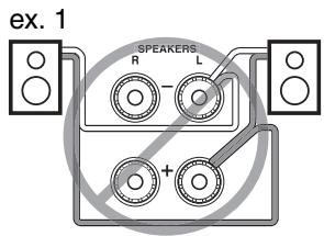 ONKYO CS525S - Branchement des enceintes - 4
