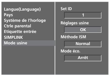 LG-GOLDSTAR 42PC35 - Réinitialisation (Retour aux réglages d'usine) - 5