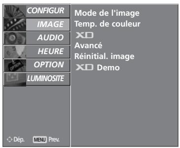 LG-GOLDSTAR 42PC35 - Tonalit é de couleur - Option Utilisateur - 2