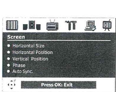 AKAT DLC-D1503-L - Reglages (TV analogique uniquement) - 2