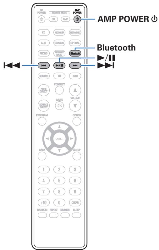 DENON PMA-900HNE - Écouter de la musique sur un périphérique bluetooth - 1
