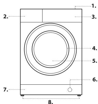 HOTPOINT NM11 946 WS A - Description du produit - 1