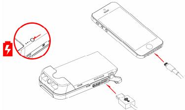 AIPTEK MOBILE CINEMA I55 - Re/Charger le périphérique de votre iPhone 5/iOS - 1