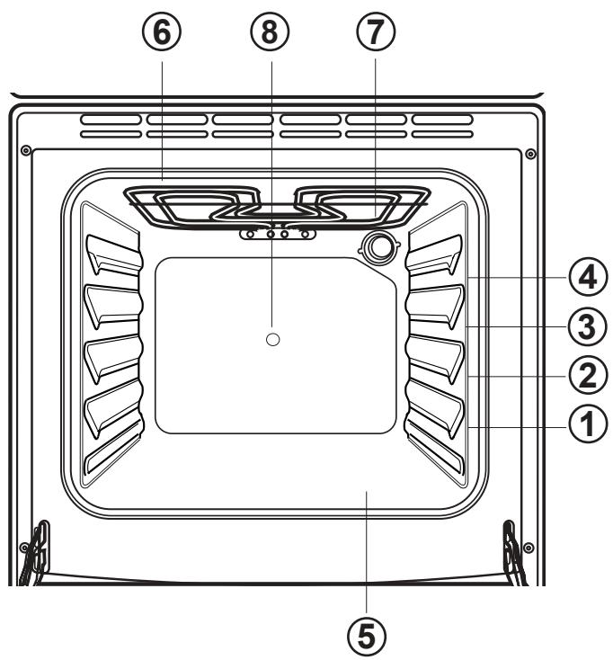 FAURE CFC 518R - L'interieur de four - 1
