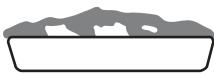 FAURE CFC 518R - Influence des récipients sur les résultats de cuisson au four - 1