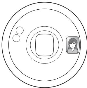 FUJIFILM INSTAX Mini 70 GOLD - Autoportrait (mode selfie) - 6