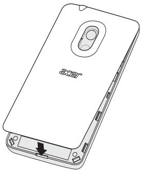 ACER LIQUID Z200 DUO BLEU - Remarque - 2