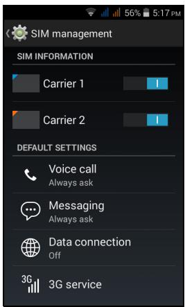 ACER LIQUID Z200 DUO BLEU - Gestion SIM - 1