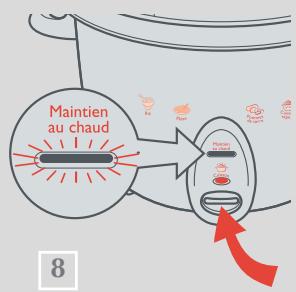 SEB 3690.93 - Mettre en place le réservoir à condensats aimanté - Fig. 6 - 2