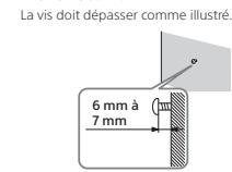 SONY HT-S20R - Fixation de l'enceinte-barre au mur - 8
