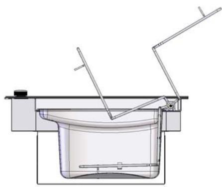 SCHOLTES MFN30L - Le couvercle en verre: - 1