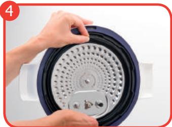 MOULINEX YY4406 - ACCÈS À LA BILLE DE DÉCOMPRESSION : - 1