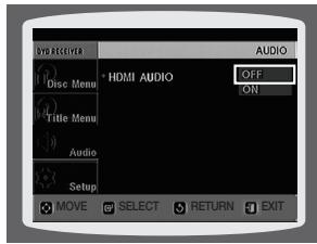 SAMSUNG HT-X810R - PARAMÉTRAGE DE L'INTERFACE HDMI AUDIO - 2