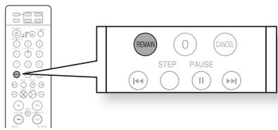SAMSUNG HT-X810R - Appuyez sur la touche REMAIN - 1