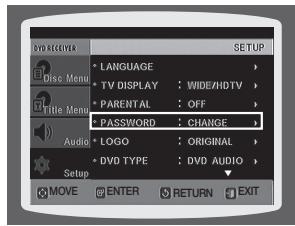 SAMSUNG HT-X810R - CONFIGURATION DU MOT DE PASSE - 2