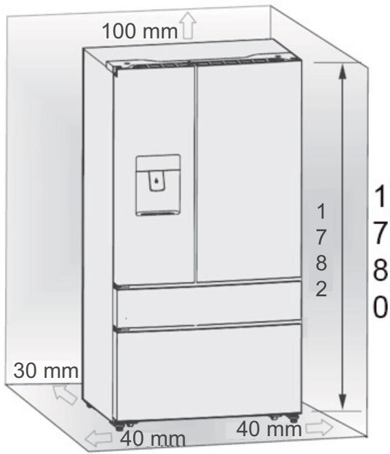 ELECTROLUX LLTOVA52U - Ventilation de l'appareil - 1