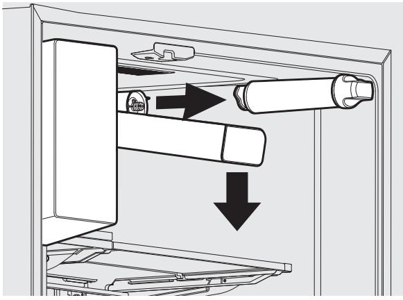 ELECTROLUX LLTOVA52U - Remplacement du filtre à eau - 1
