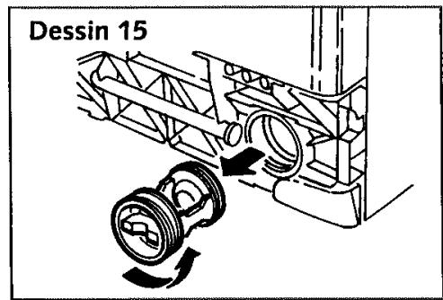 THOMSON AUSTRALE 2/1 - Nettoyage de la pompe de vidange - 3