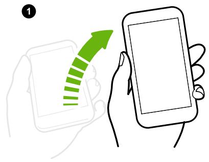 HP ONE M9 ACIER - Effectuer un appel avec appel rapide - 2