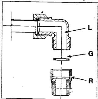 ARISTON PH 741 RQO GH - Raccordement gaz - 1