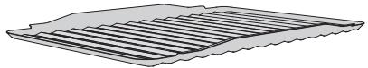 MIELE 7261 - Plaque à griller et rôtir HGBB 71 - 1