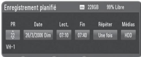 LG MS400HC - Enregistrement programme (manuel) - 2