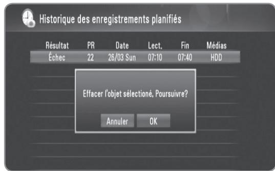 LG MS400HC - Vérification de l'historique - 1