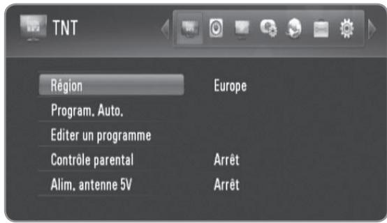 LG MS400HC - Fonctionnement général du menu de réglage - 5