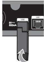 LG MS400HC - Raccordement de l'adaptateur de réseau local sans fil - 2