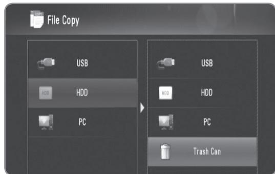 LG MS400HC - Suppression de fichiers/dossiers - 1