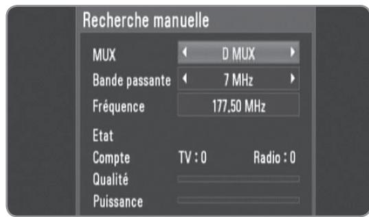 LG MS400HC - Recherche manuelle des chaînes - 1