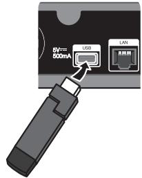 LG MS400HC - Raccordement de l'adaptateur de réseau local sans fil - 1