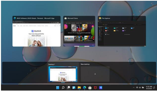ASUS 5507 15QUAL12/32/1 - Task view - 1