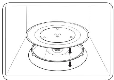 SAMSUNG MC35R8088CC - Plateau tournant - 1