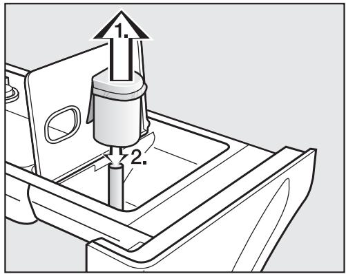 MIELE W1780 - Nettoyage du tube et du canal d'aspiration - 1