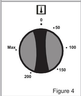 PROLINE PFO56SS-E - Bouton du thermostat du four : - 2