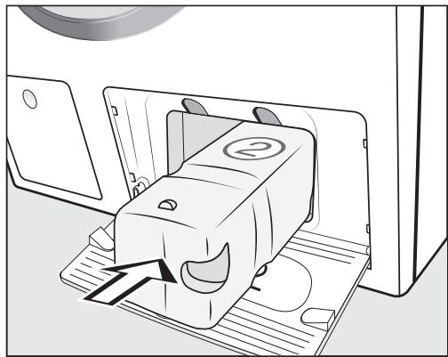 MIELE LAVE-LINGE-WCI860-WCS - Réglages du compartment ② - 5