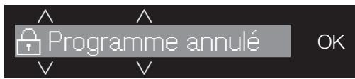 MIELE LAVE-LINGE-WCI860-WCS - Annuler un programme - 2