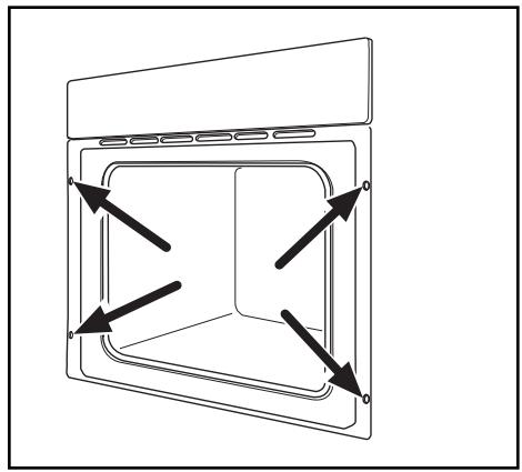 FAURE FC105W - Fixation dans le meuble - 1
