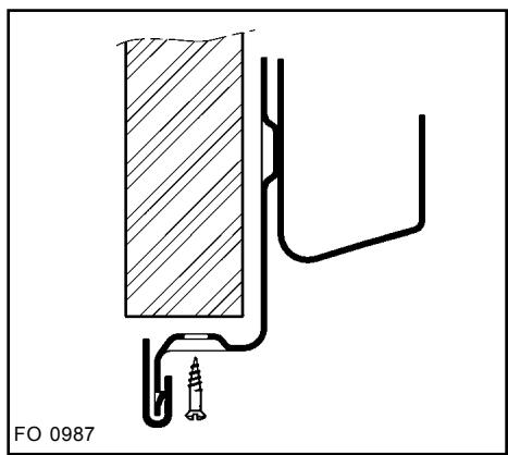 FAURE FC105W - Fixation dans le meuble - 2