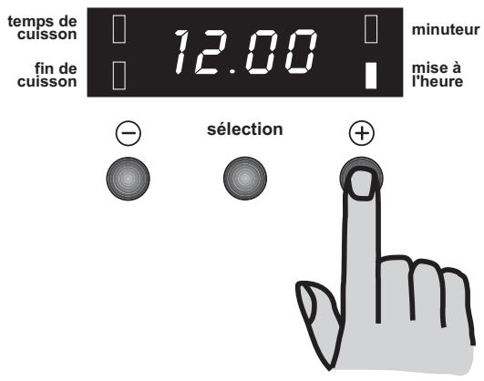 FAURE FC105W - Pour régler le temps de cuisson: - 1