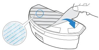 ECOVACS DEEBOT T9 - Fixer un patin de lavage jetable - 1