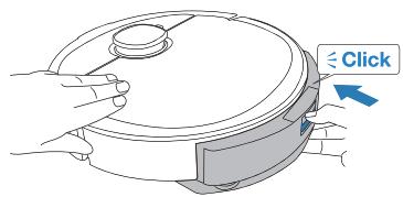 ECOVACS DEEBOT T9 - Fixer un patin de lavage jetable - 3