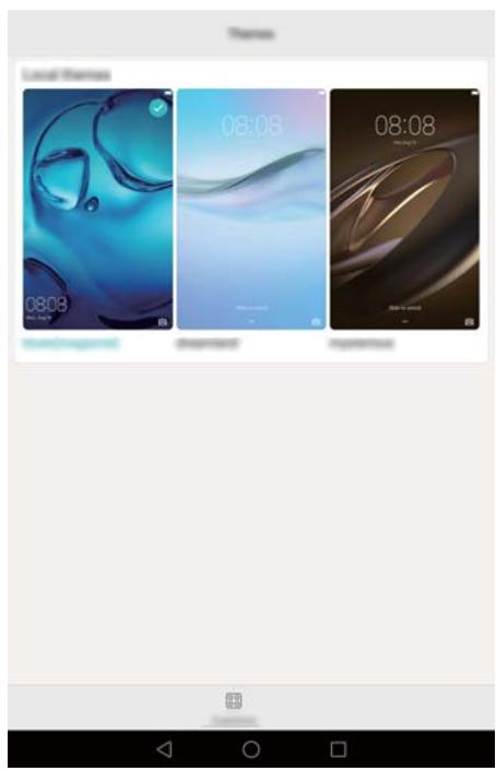 HUAWEI MEDIAPAD M3 LTE - Changer de thème - 1